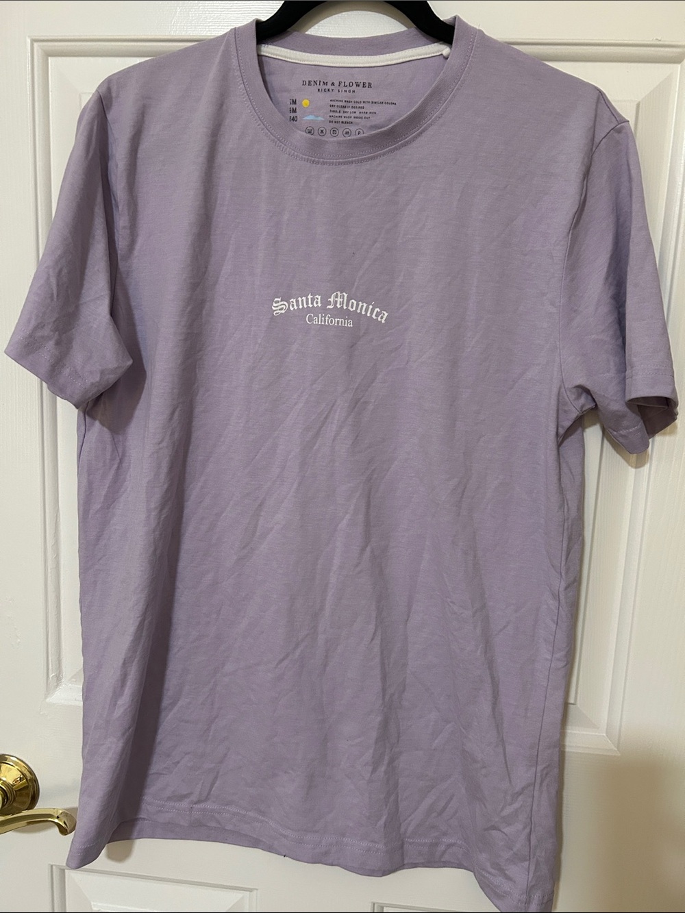 Denim & Flower Lavender Santa Monica Graphic Tee - Men